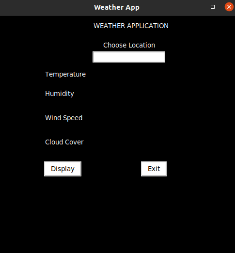 Weather App